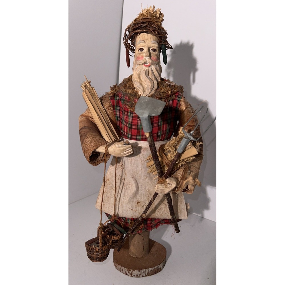 Silvestri Gardener Farmer Scottish‎ Rustic Primitive Autumn Decor Cottage Core